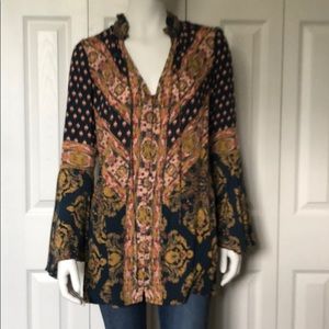 Free People Long Sleeve Blouse